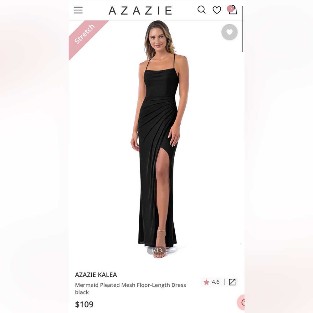 Azazie Kalea gown